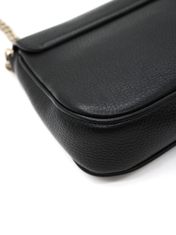 Tracolla Gucci Soho in pelle nera
