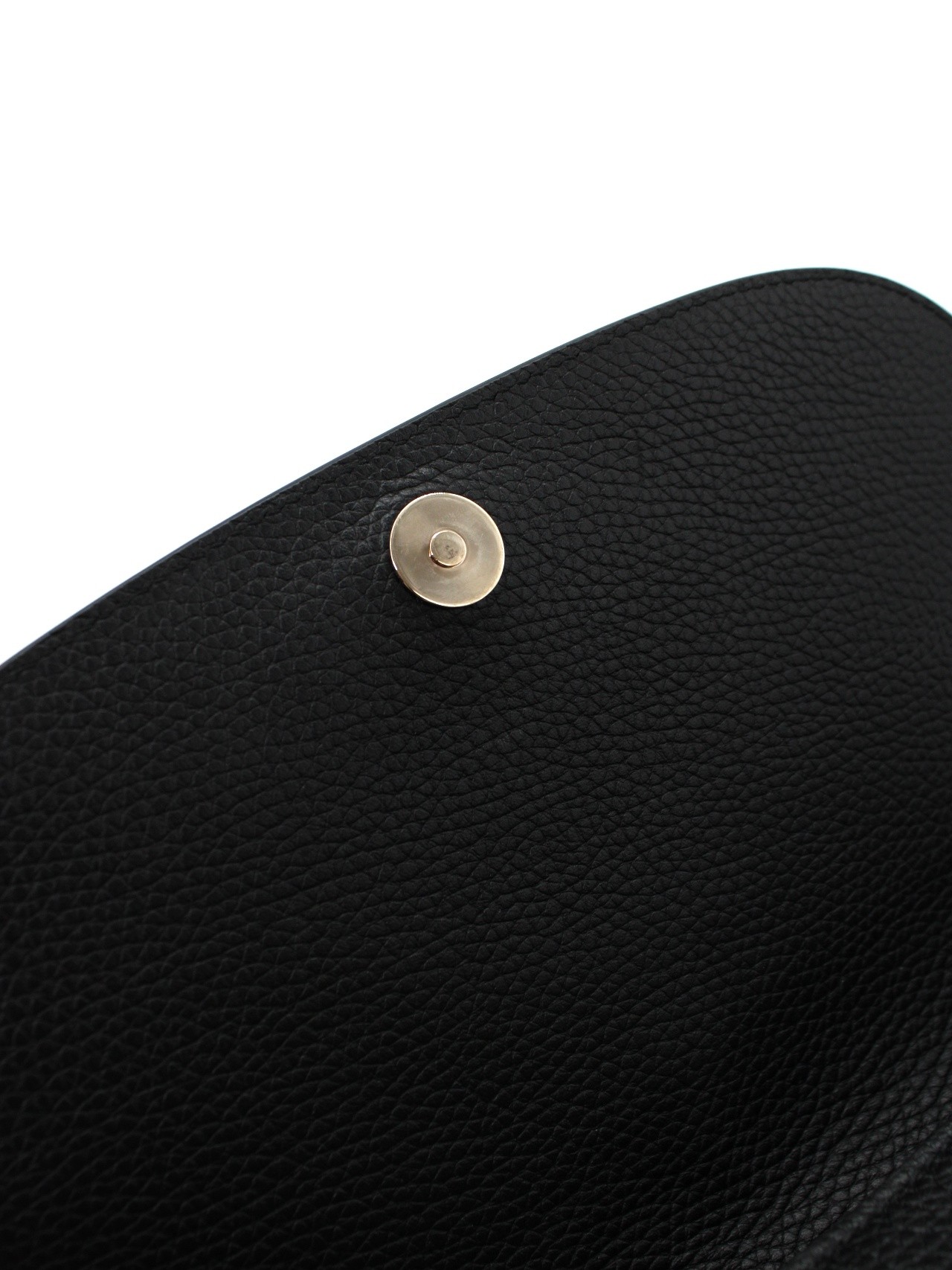Tracolla Gucci Soho in pelle nera thumb