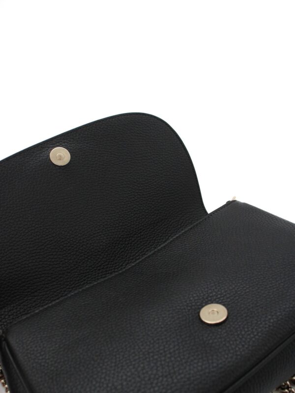 Tracolla Gucci Soho in pelle nera