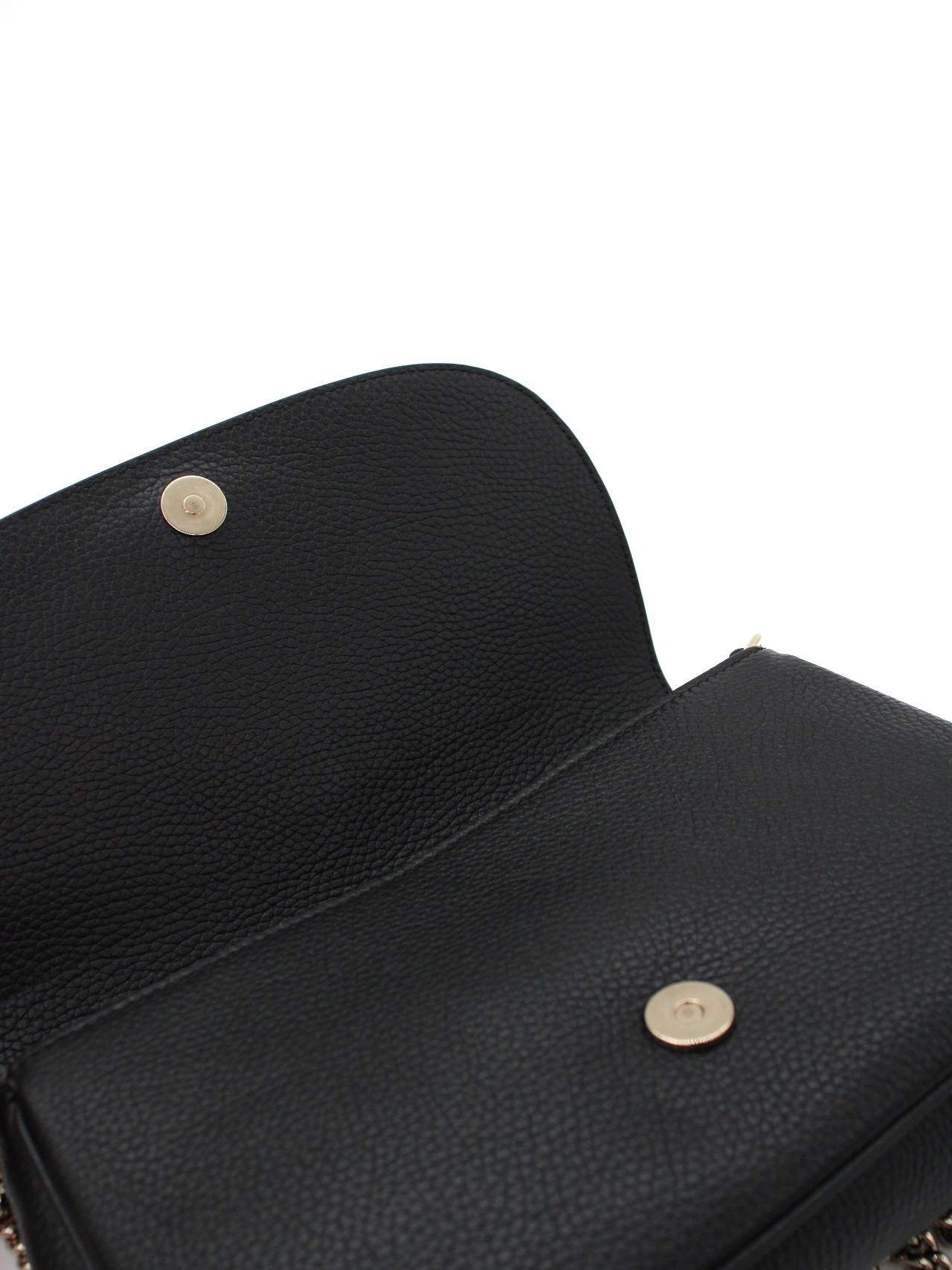 Tracolla Gucci Soho in pelle nera thumb