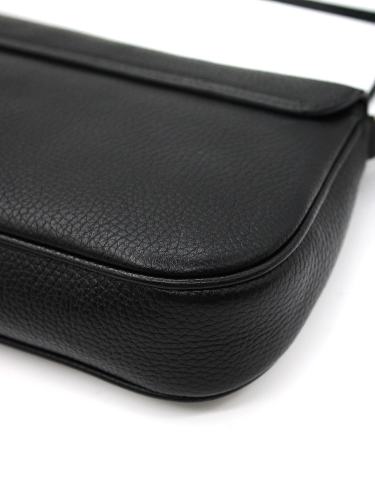 Tracolla Gucci Soho in pelle nera thumb