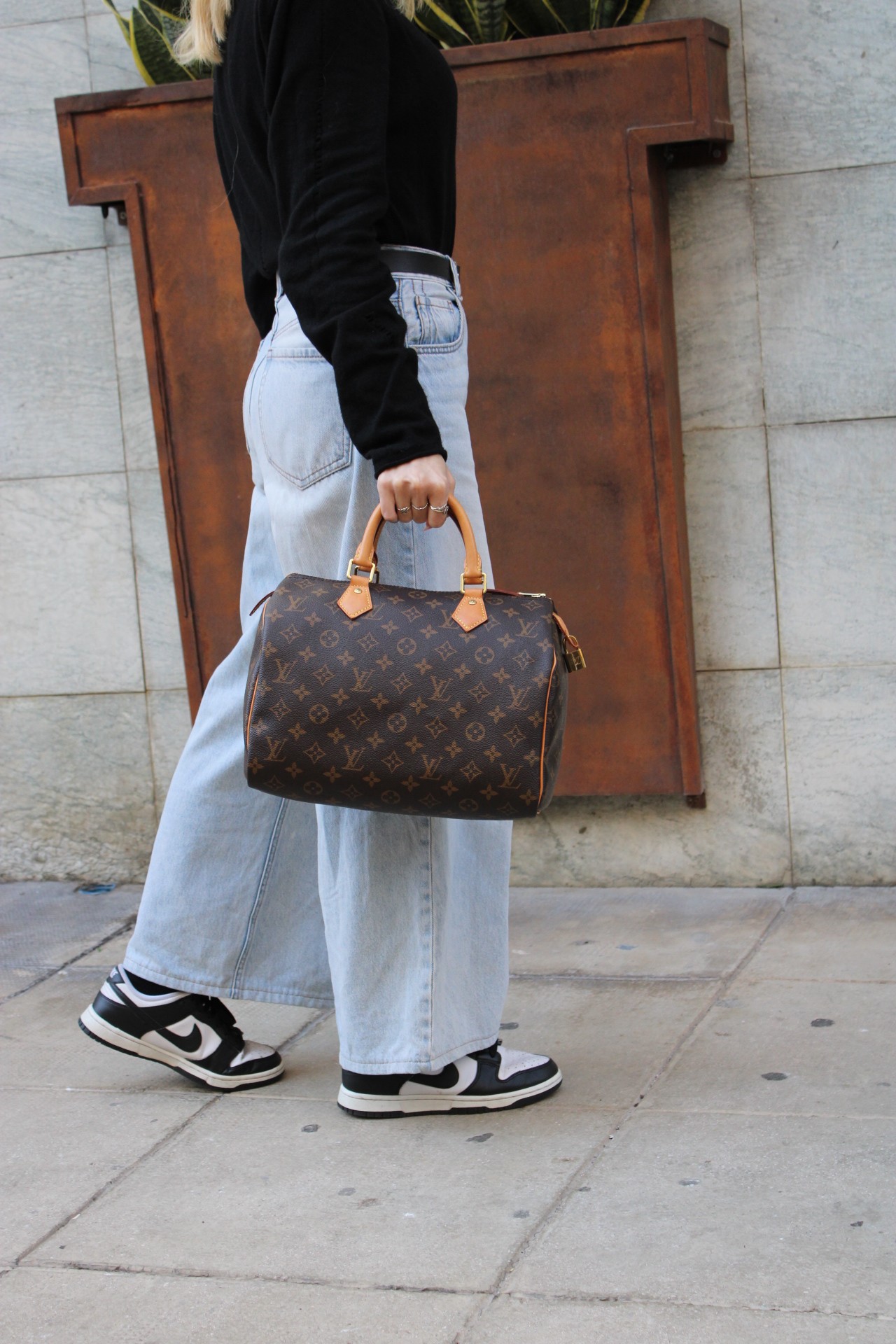 Borsa Louis Vuitton Speedy 30 in monogram thumb