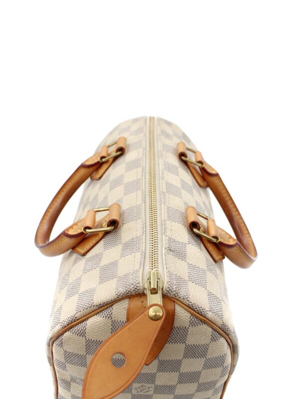 Borsa Louis Vuitton Speedy 25 Damier Azur