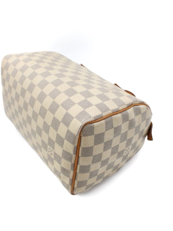 Borsa Louis Vuitton Speedy 25 Damier Azur