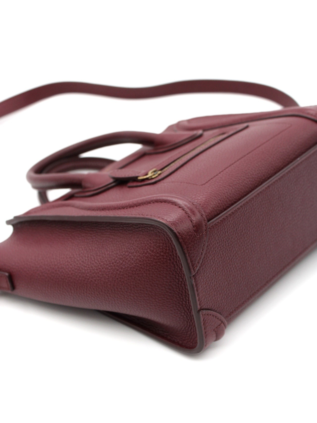 Borsa Celine Luggage Nano in pelle thumb
