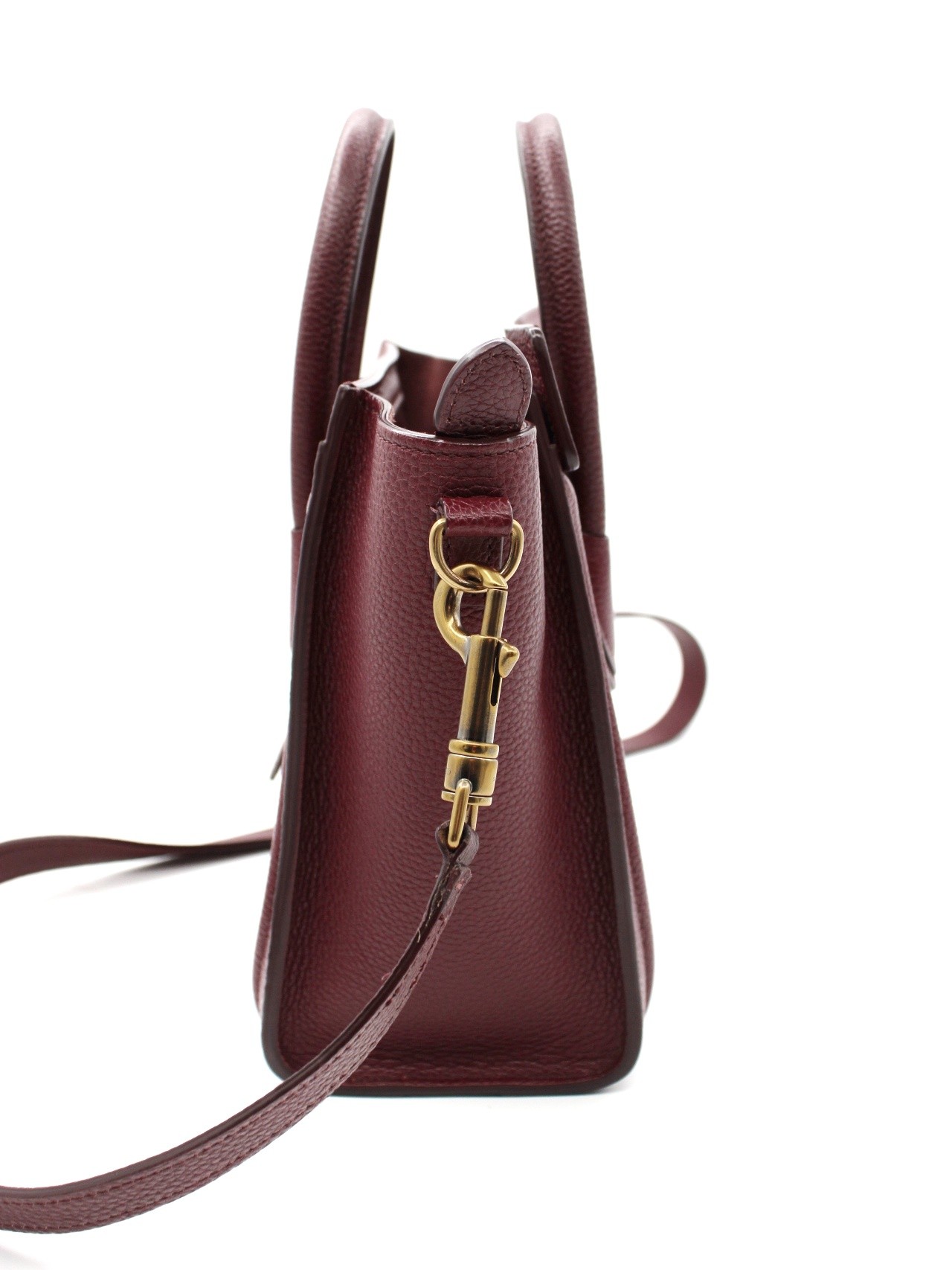 Borsa Celine Luggage Nano in pelle thumb