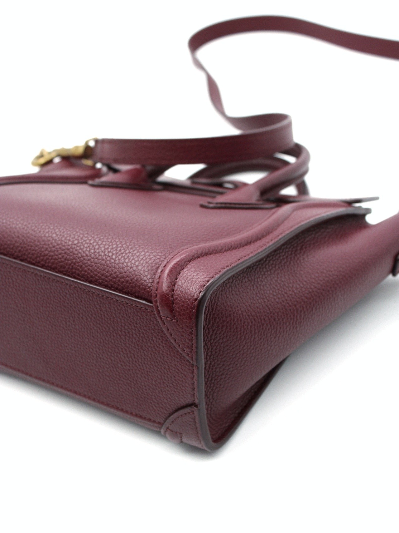 Borsa Celine Luggage Nano in pelle thumb