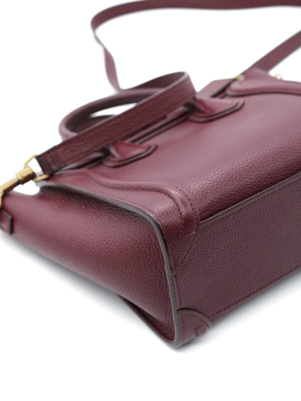 Borsa Celine Luggage Nano in pelle