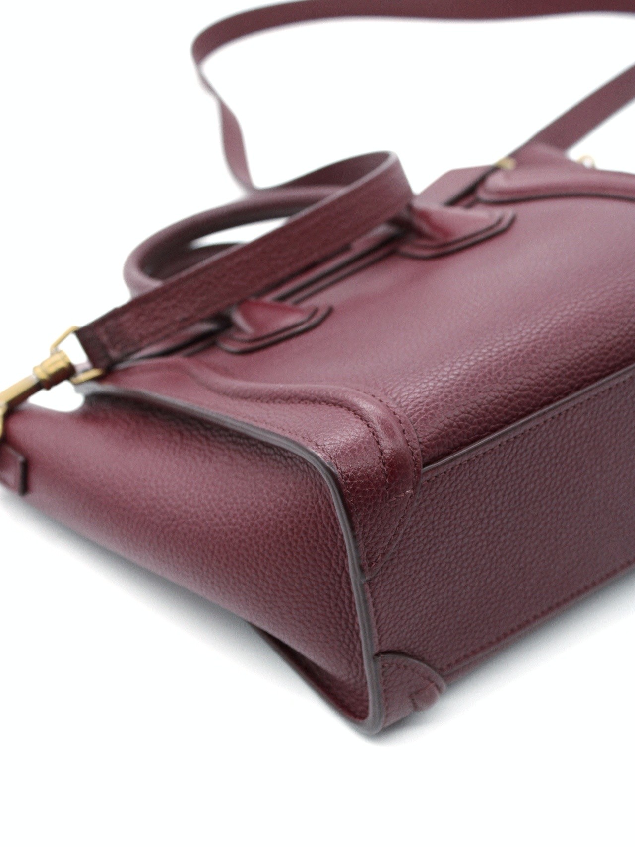 Borsa Celine Luggage Nano in pelle thumb