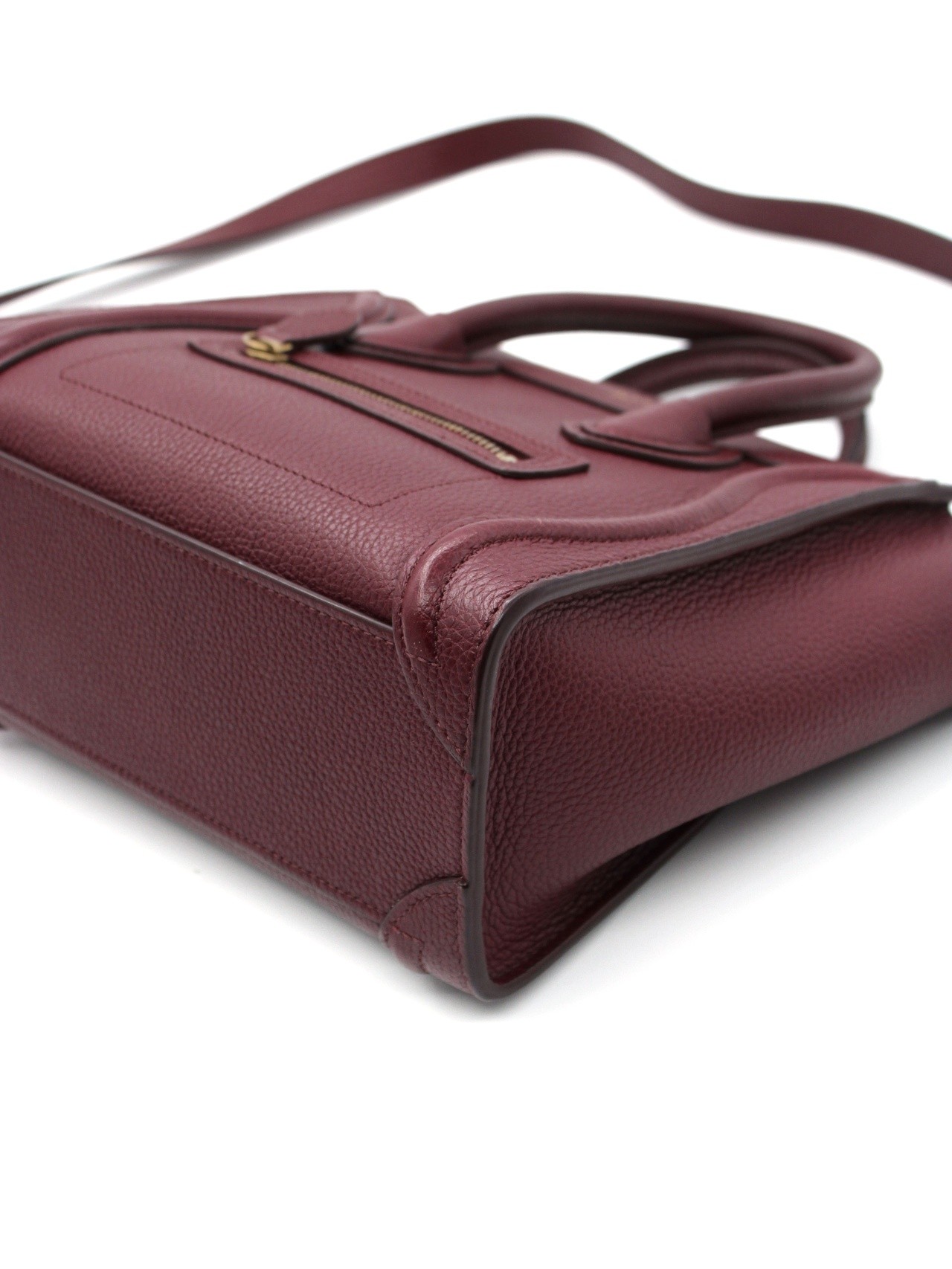 Borsa Celine Luggage Nano in pelle thumb