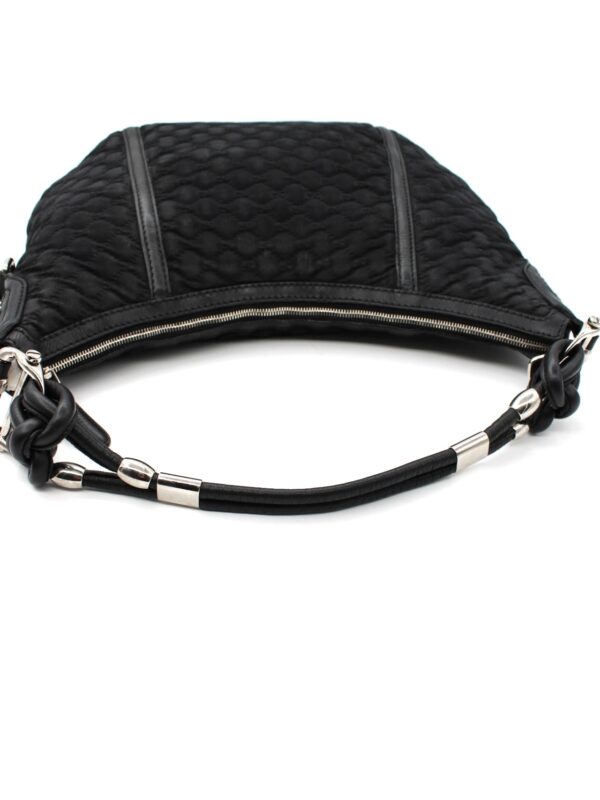 Borsa Gucci Bamboo in Neoprene Nero