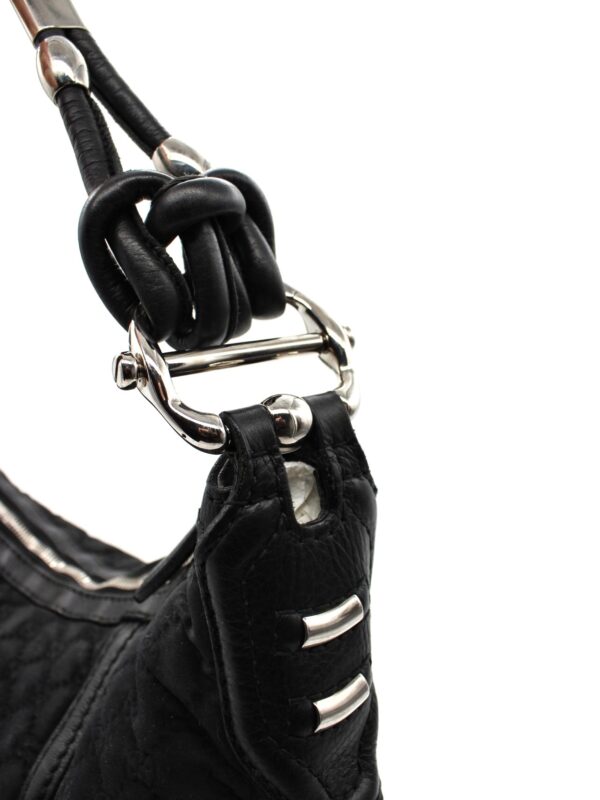 Borsa Gucci Bamboo in Neoprene Nero