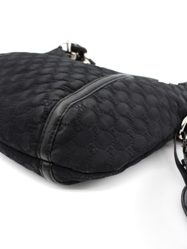 Borsa Gucci Bamboo in Neoprene Nero
