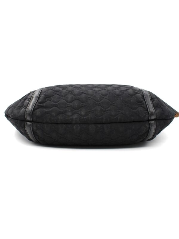 Borsa Gucci Bamboo in Neoprene Nero