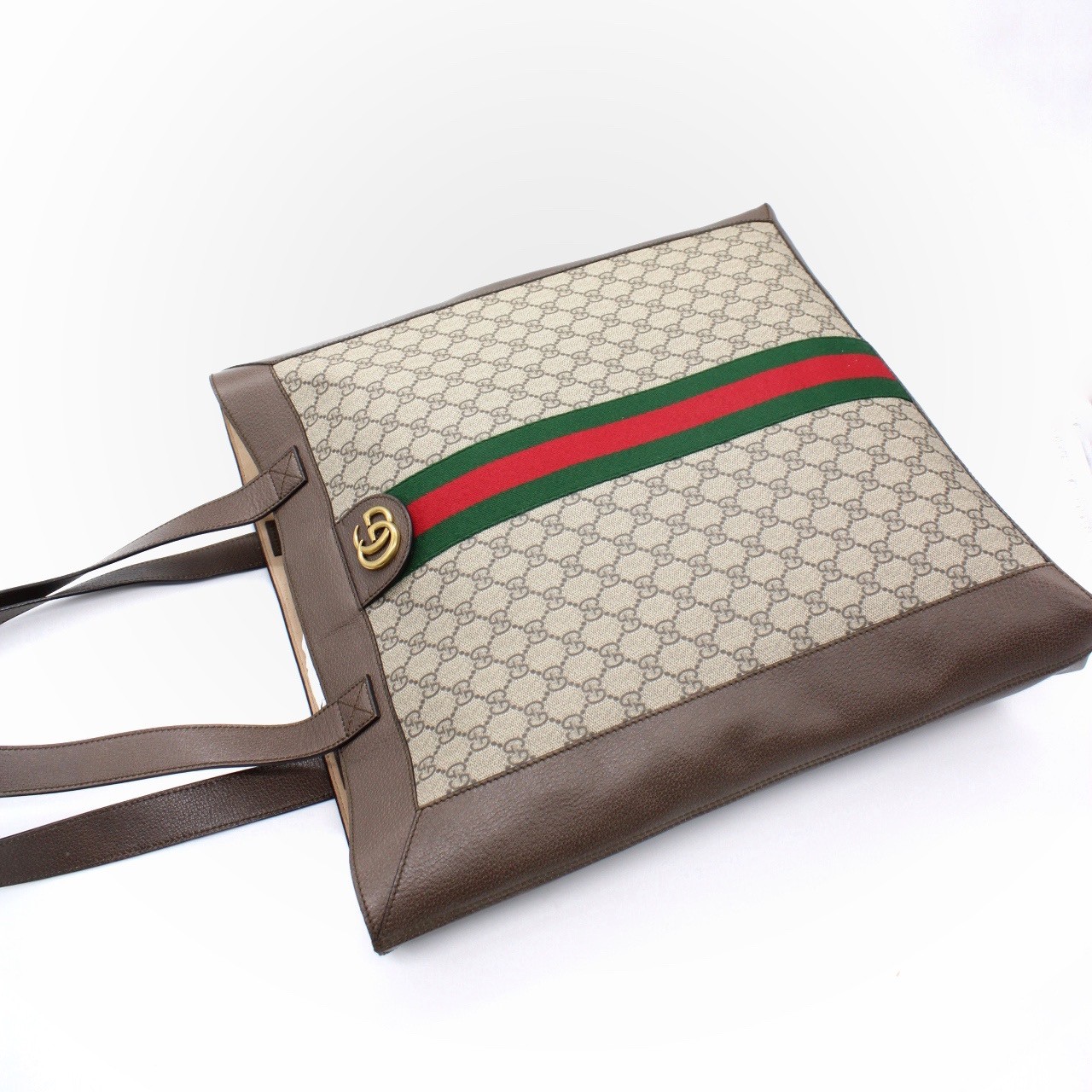 Borsa Gucci Tote Ophidia Web GG Supreme thumb