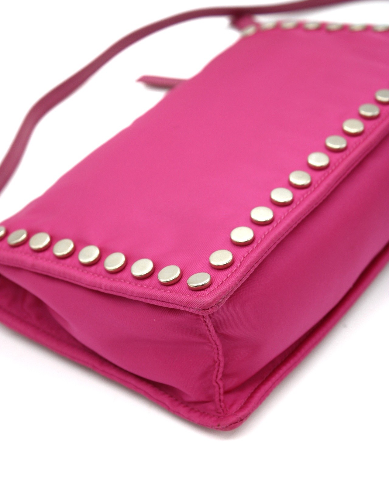 Borsa Prada a spalla fucsia astrale thumb