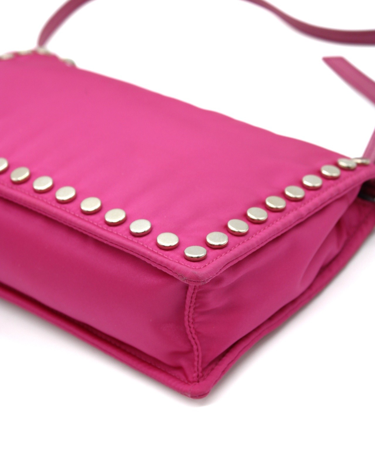 Borsa Prada a spalla fucsia astrale thumb