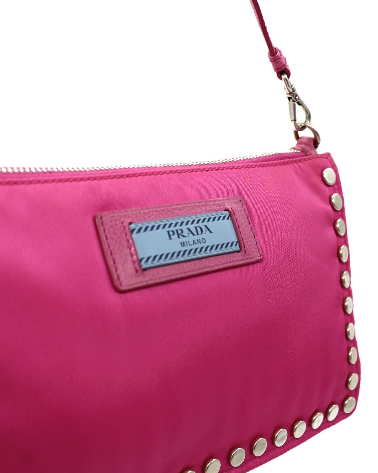 Borsa Prada a spalla fucsia astrale thumb