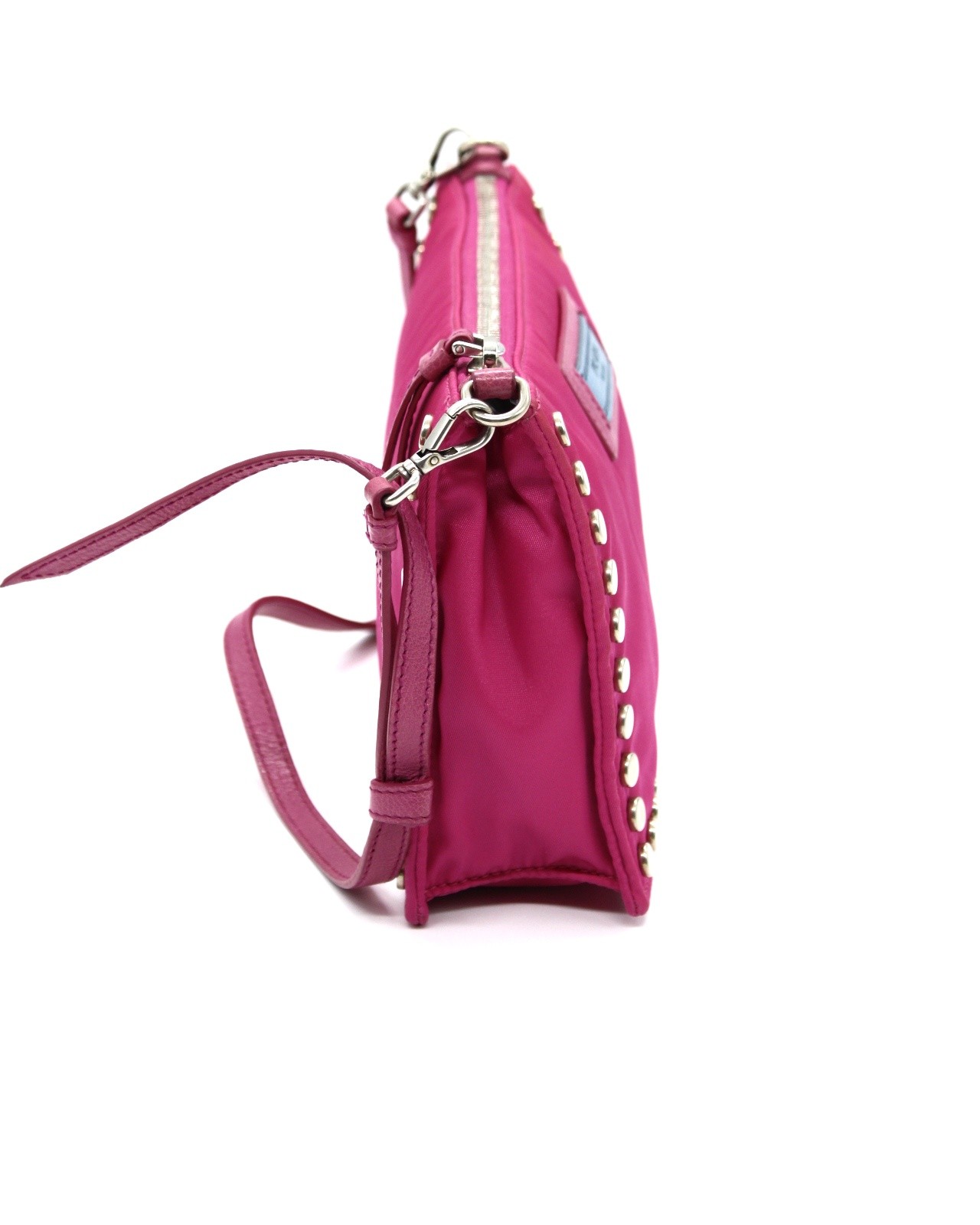 Borsa Prada a spalla fucsia astrale thumb