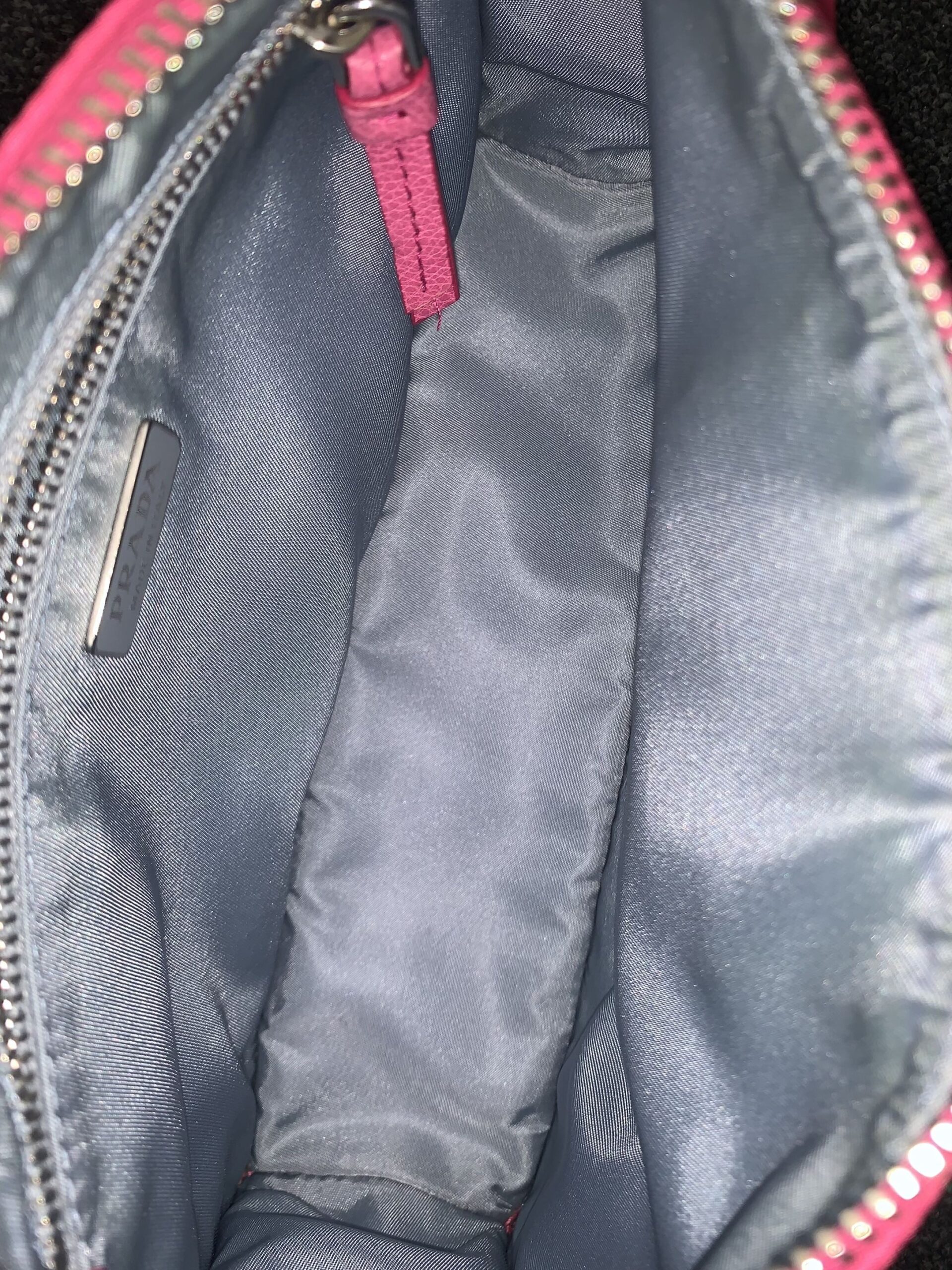 Borsa Prada a spalla fucsia astrale thumb