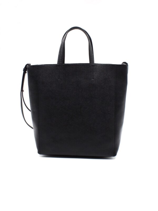 Borsa Céline Cabas Vertical In Pelle Nera