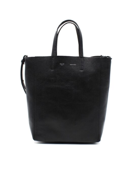 Borsa Céline Cabas Vertical In Pelle Nera