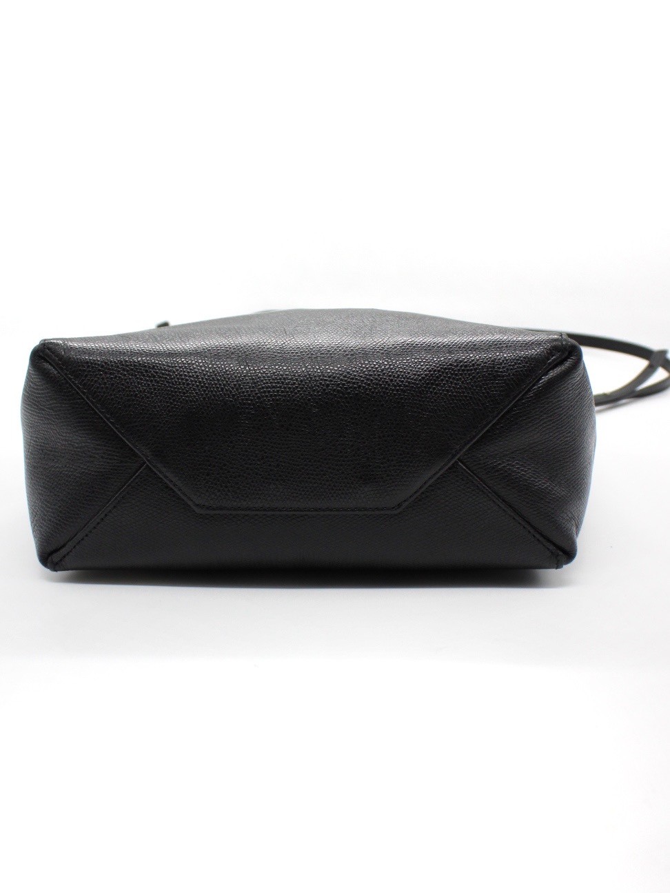 Borsa Céline Cabas Vertical In Pelle Nera thumb