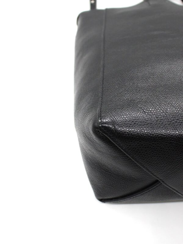 Borsa Céline Cabas Vertical In Pelle Nera
