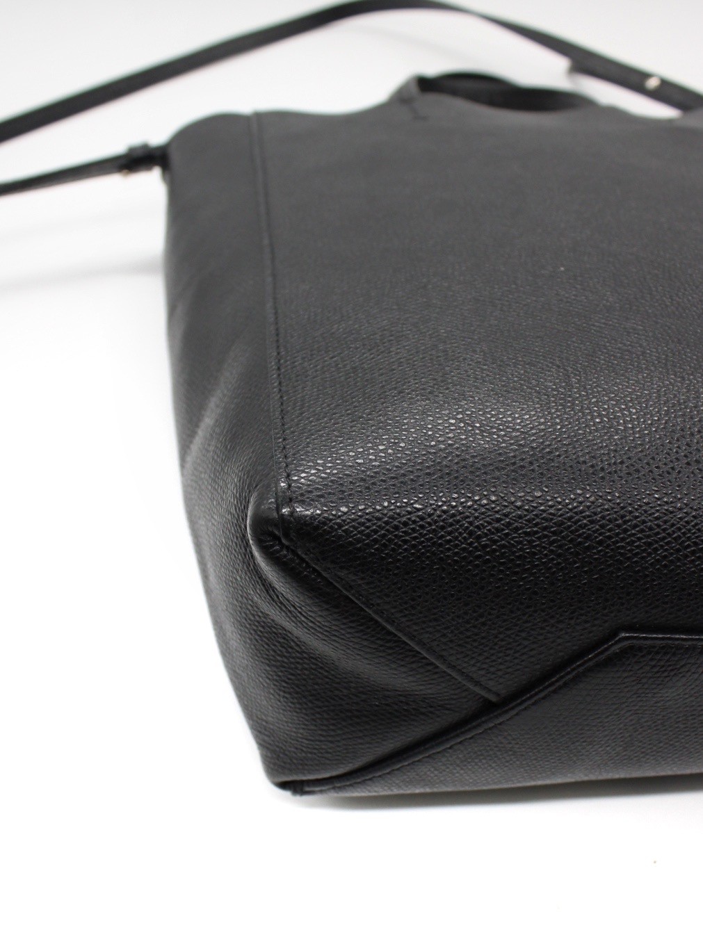 Borsa Céline Cabas Vertical In Pelle Nera thumb