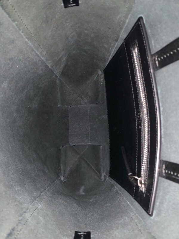 Borsa Céline Cabas Vertical In Pelle Nera