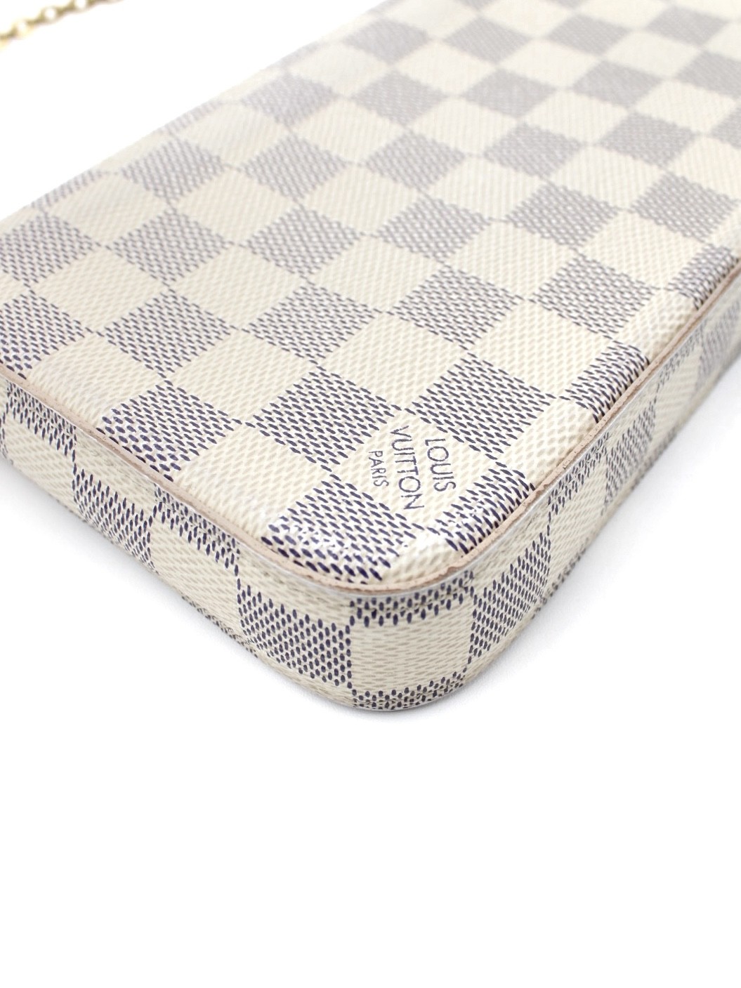 Tracolla Louis Vuitton Félicie in Damier Azur thumb