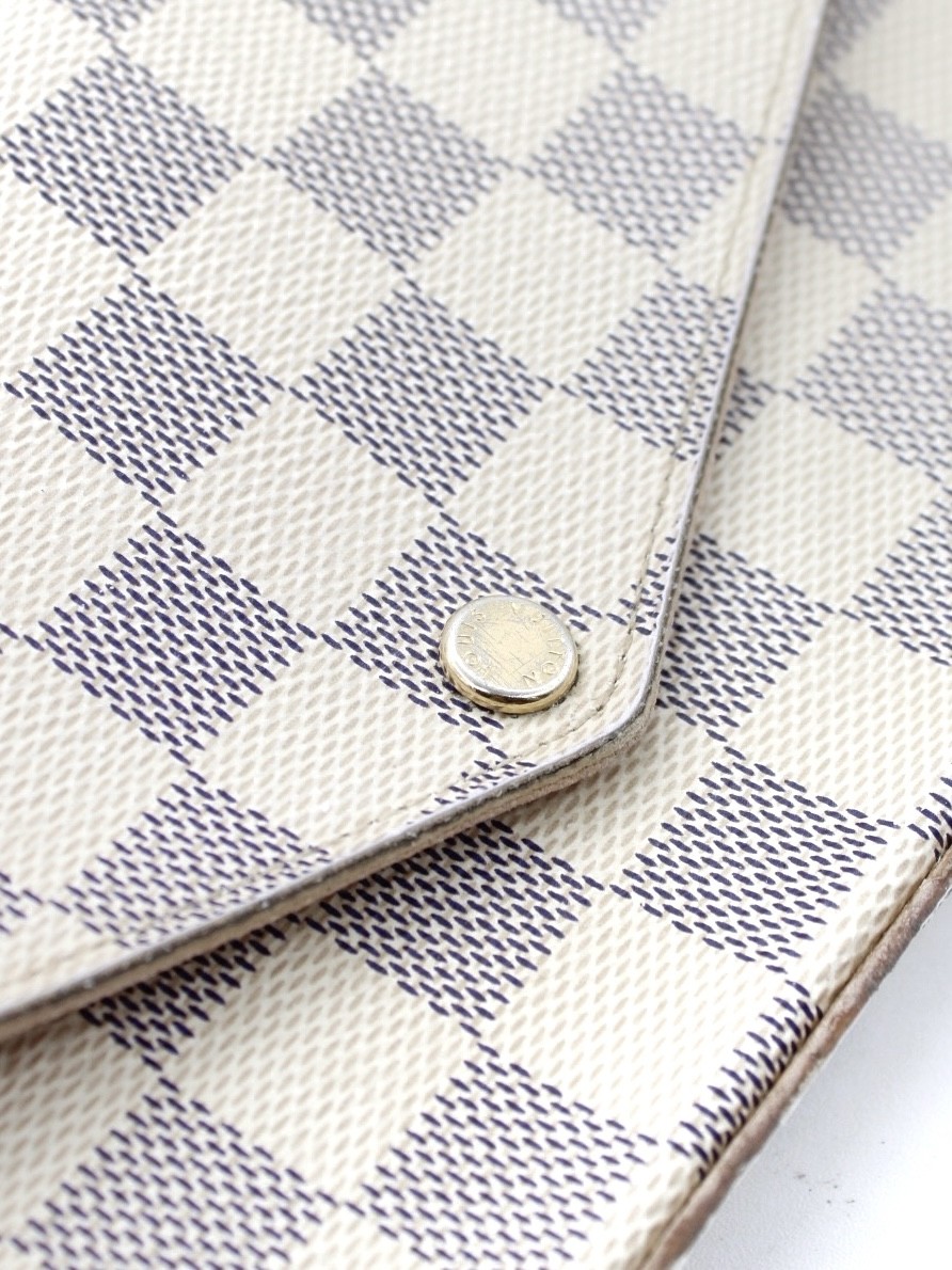 Tracolla Louis Vuitton Félicie in Damier Azur thumb