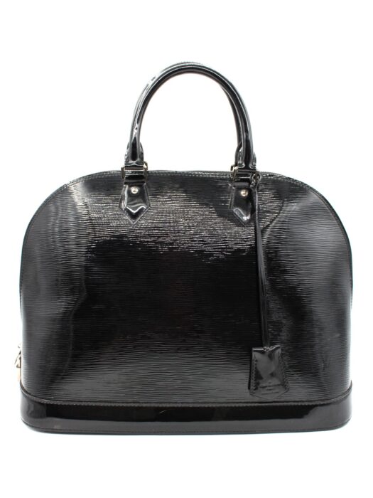 Borsa Louis Vuitton Alma in Pelle Epi Nera Electric