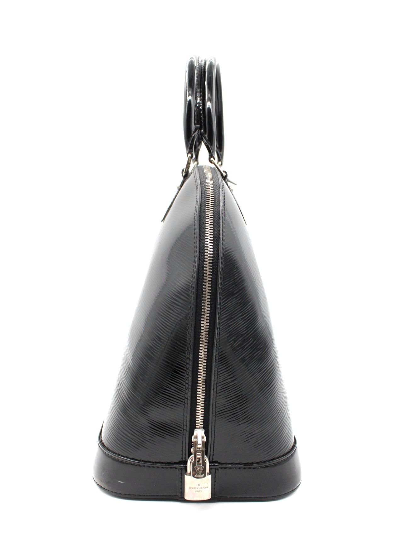 Borsa Louis Vuitton Alma in Pelle Epi Nera Electric thumb
