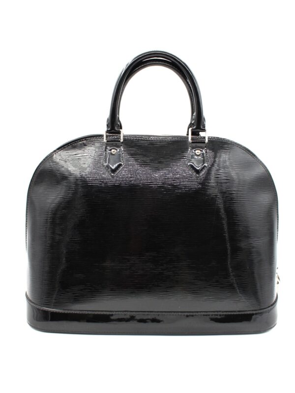 Borsa Louis Vuitton Alma in Pelle Epi Nera Electric