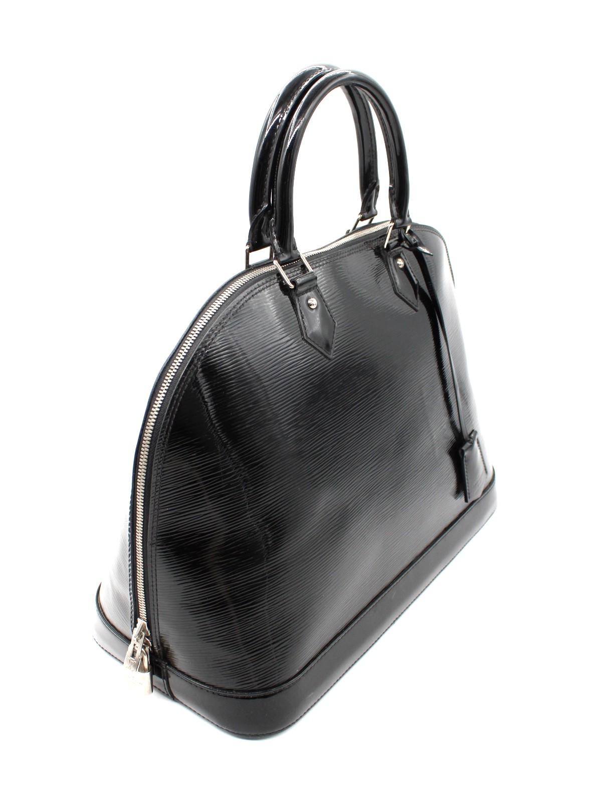 Borsa Louis Vuitton Alma in Pelle Epi Nera Electric thumb