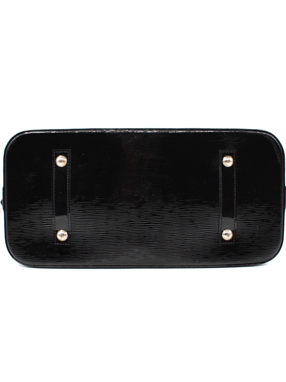 Borsa Louis Vuitton Alma in Pelle Epi Nera Electric thumb