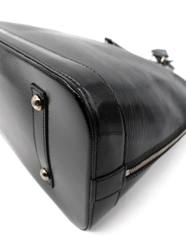 Borsa Louis Vuitton Alma in Pelle Epi Nera Electric