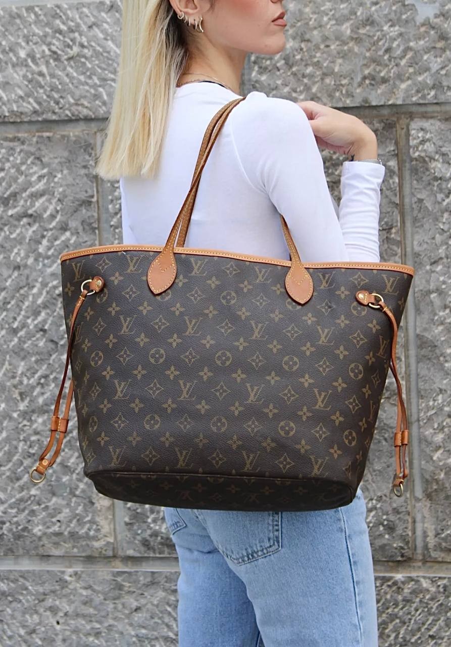 Borsa Louis Vuitton Neverfull MM thumb