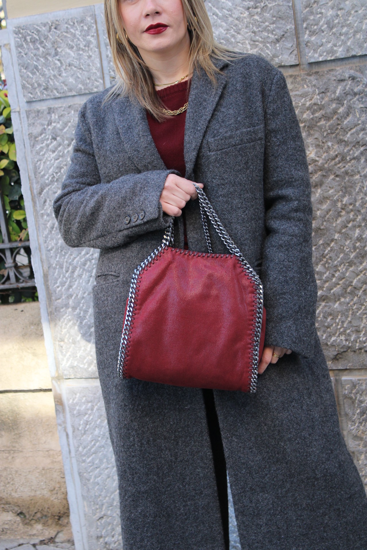 Borsa Stella McCartney mini  falabella 3 catene thumb