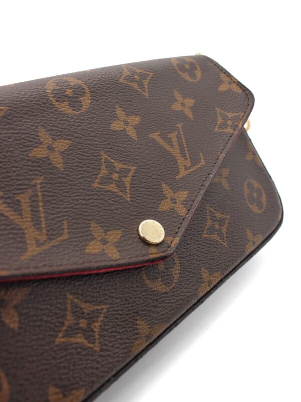 Tracolla Louis Vuitton Félicie in Monogram