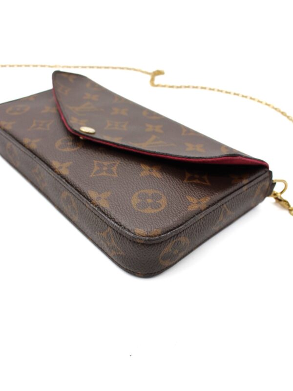 Tracolla Louis Vuitton Félicie in Monogram