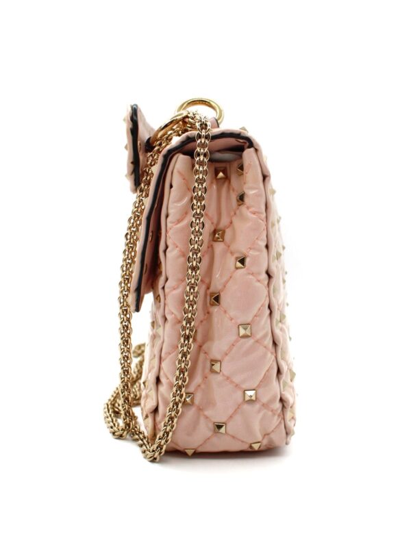 Borsa Valentino Rockstud in Pelle Rosa