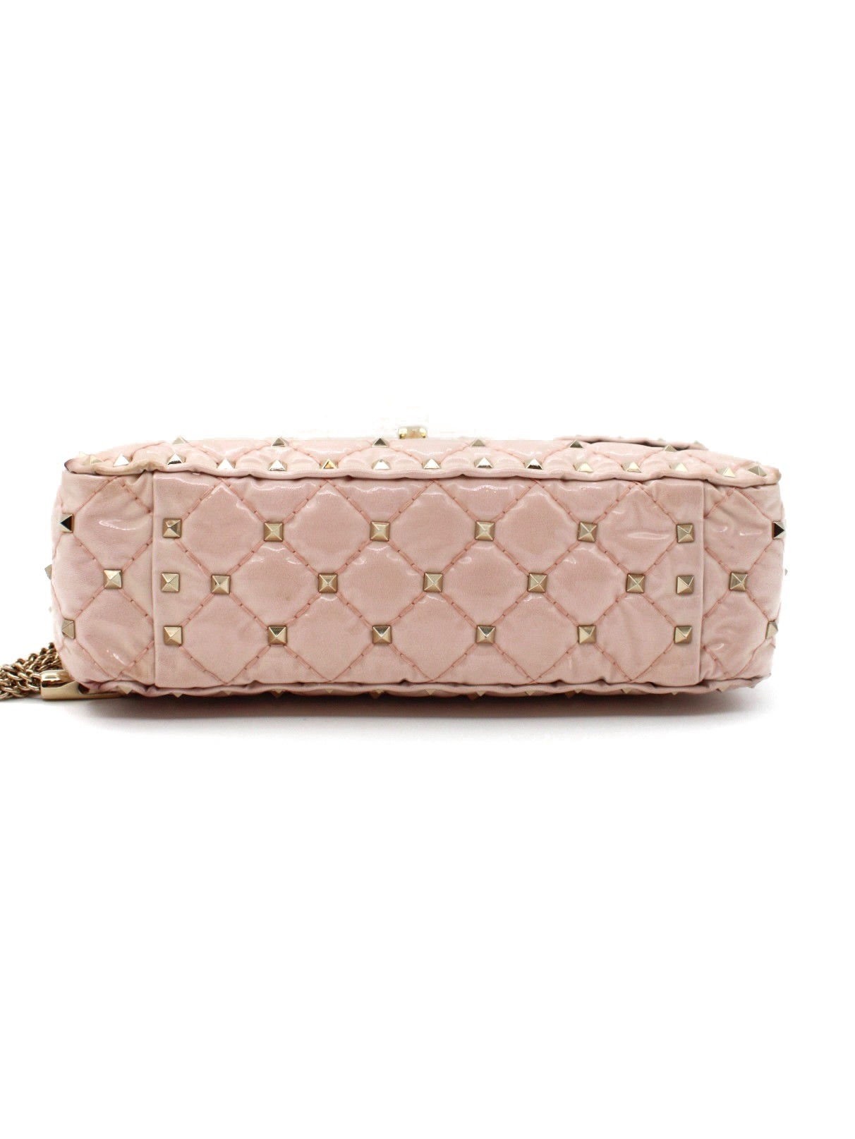 Borsa Valentino Rockstud in Pelle Rosa thumb