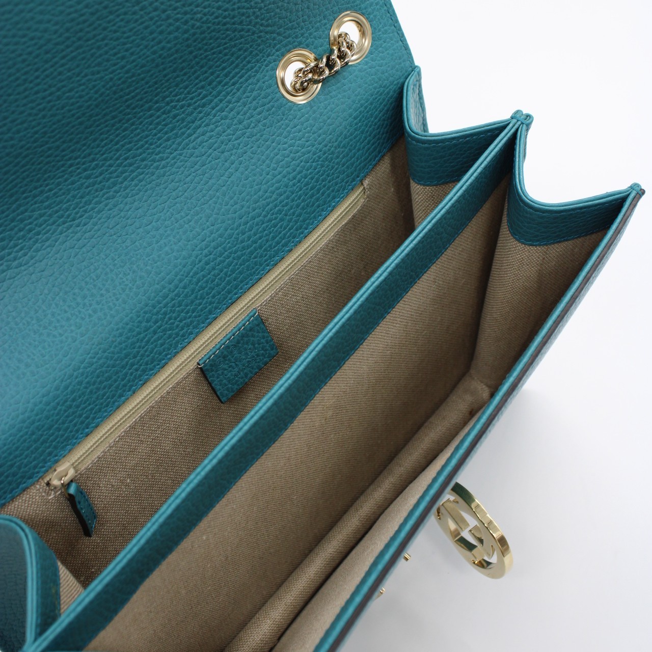Tracolla Gucci interlocking thumb