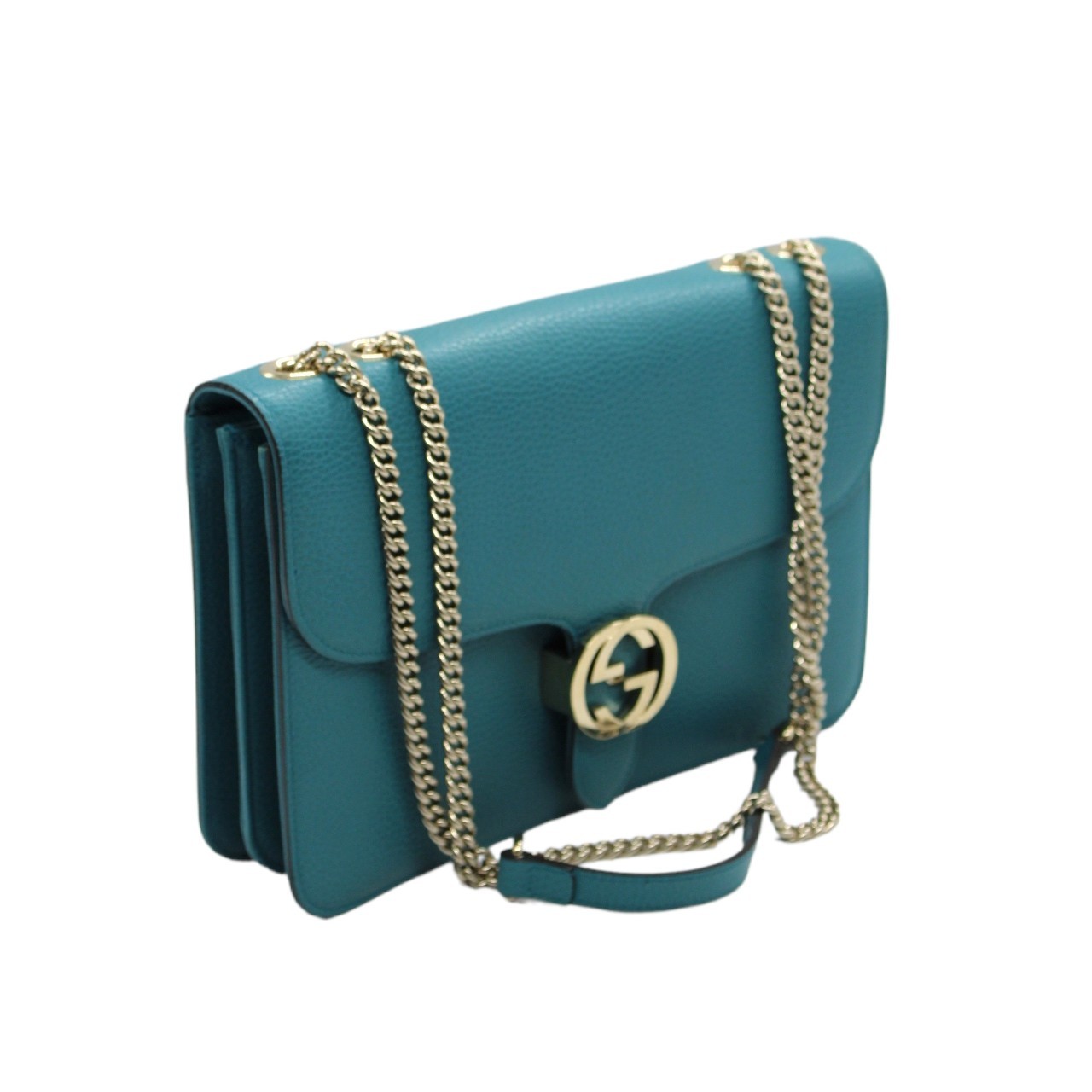 Tracolla Gucci interlocking thumb