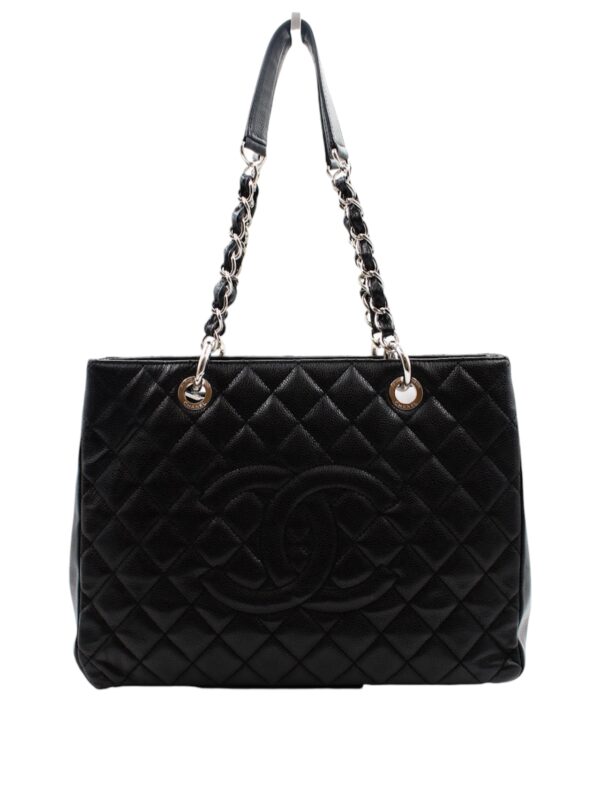 Borsa Chanel GST in Pelle Caviar Nera
