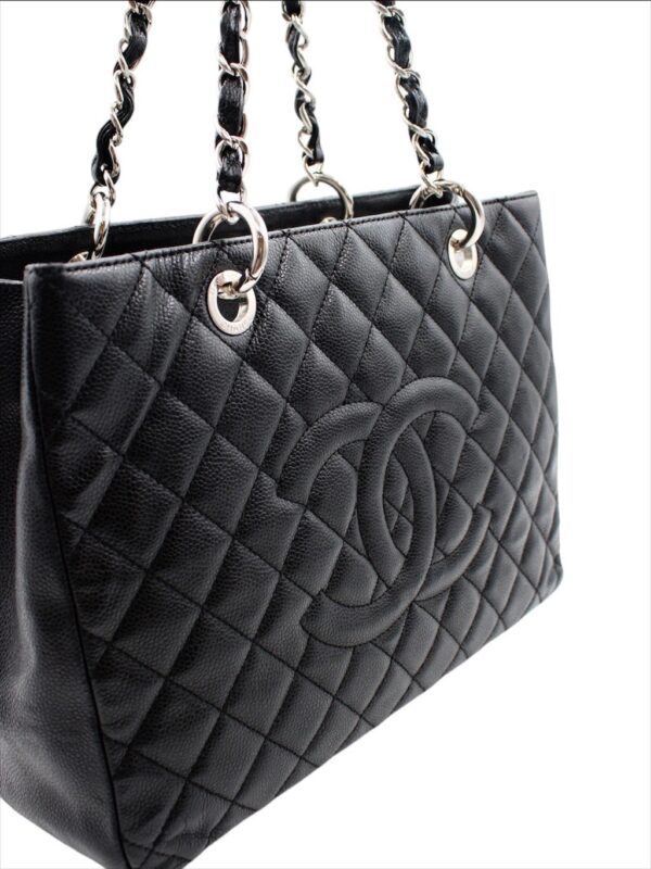 Borsa Chanel GST in Pelle Caviar Nera