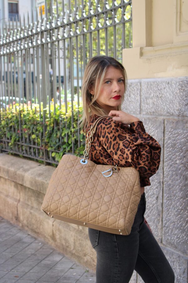 Borsa Dior Soft Shopping in Pelle