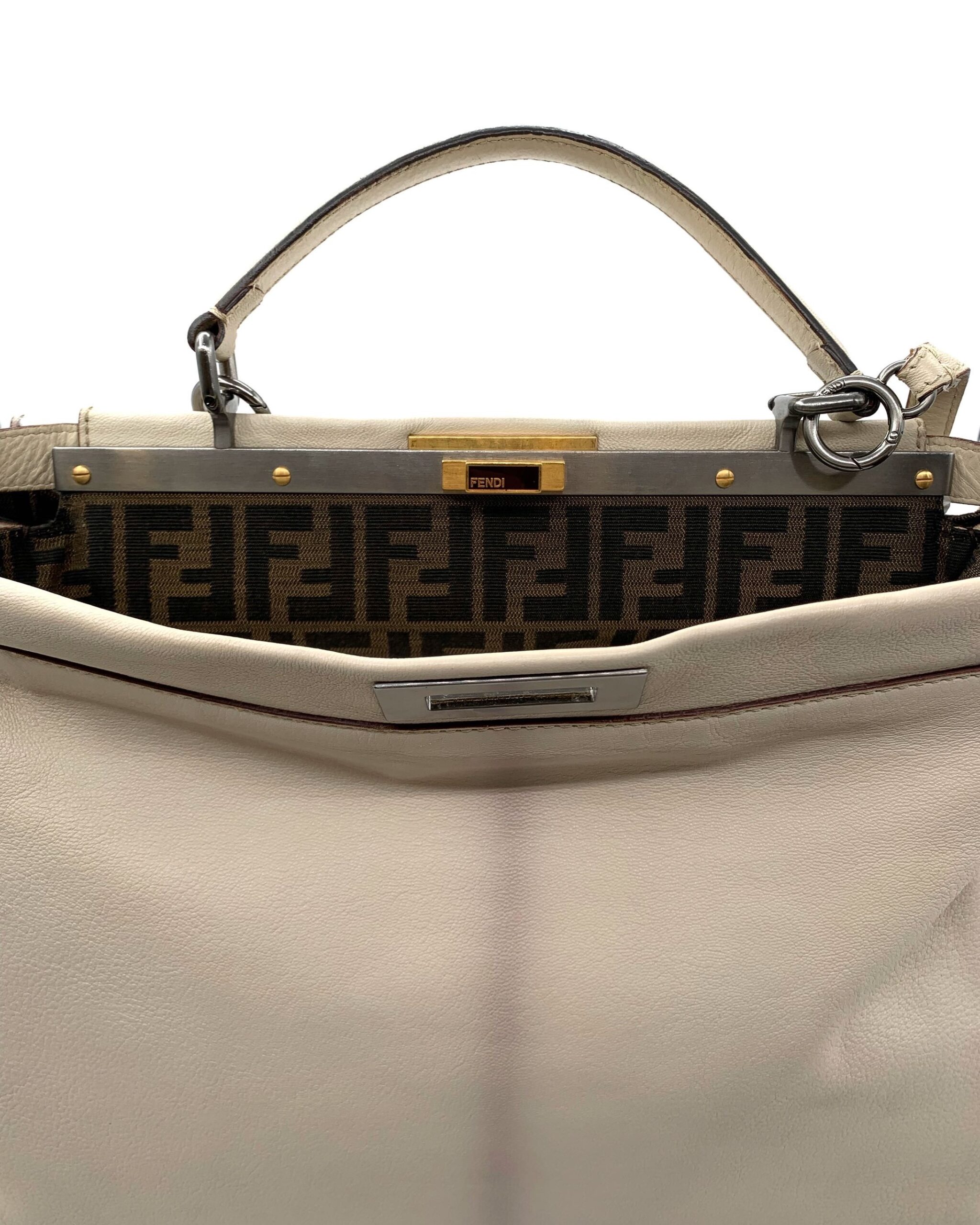 Borsa Fendi Peekaboo in Pelle thumb
